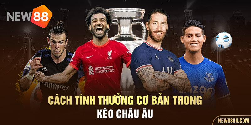 Cách tính thưởng cơ bản trong kèo châu Âu