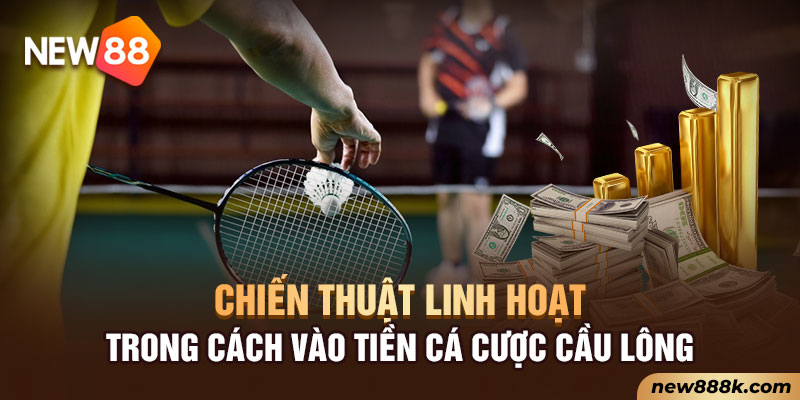 Chiến thuật linh hoạt trong cách vào tiền cá cược cầu lông