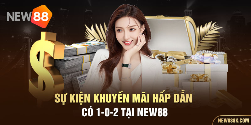 Sự kiện khuyến mãi hấp dẫn có 1-0-2 tại NEW88