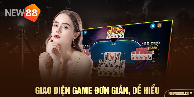 Giao diện game đơn giản, dễ hiểu